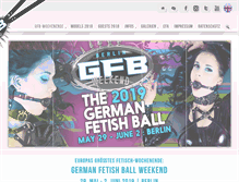 Tablet Screenshot of german-fetish-ball.de
